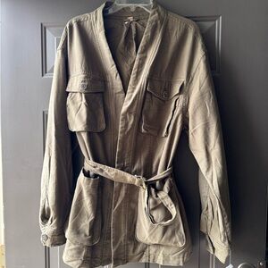 Free people, olive green jacket, NWT
